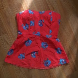 2for15! J.crew Gorgeous Strapless shirt